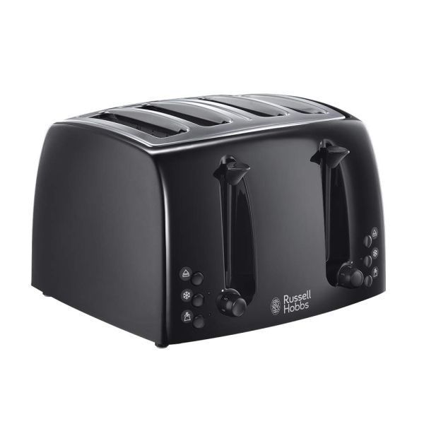 Krups FEP4B 4-Slice Toaster, Black