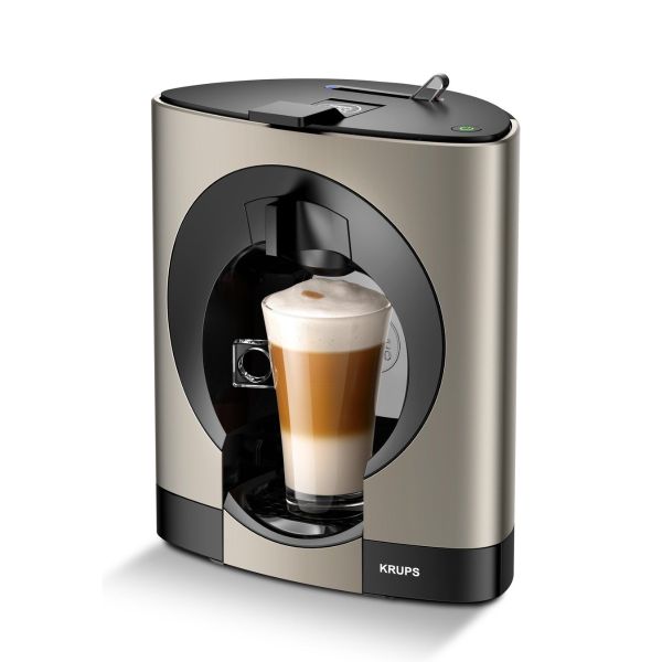 Krups Dolce Gusto Oblo Titanium Manual Coffee Machine - KP110T10 -  Digitalzone Malta