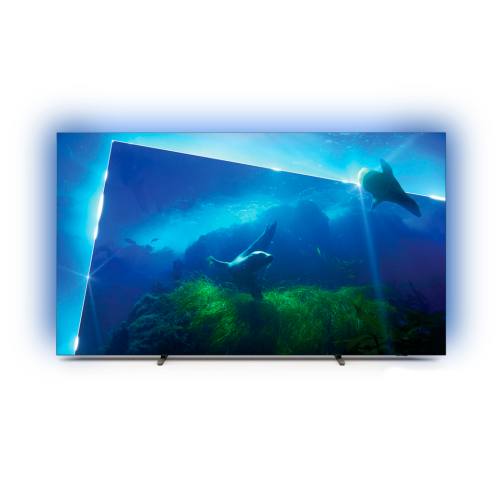Philips 55” Ambilight 4K UHD OLED EX Google TV - 55OLED818