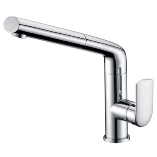 Bridge Point Single Lever Pull Out Kitchen Mixer Polished Chrome - BP020353C