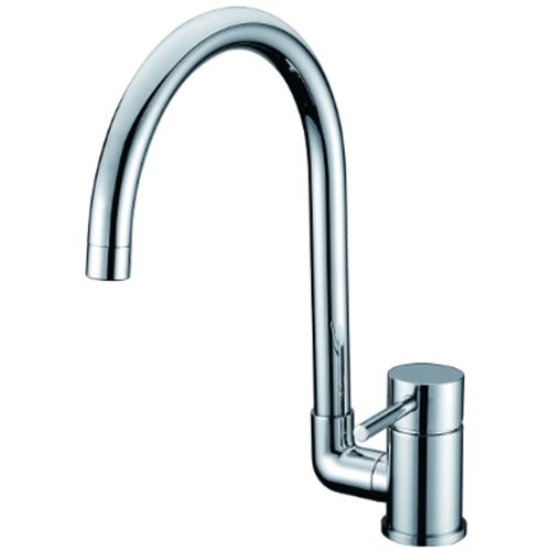 Bridge Point Single Lever Foldable Kitchen Mixer Polished Chrome - BP026703C