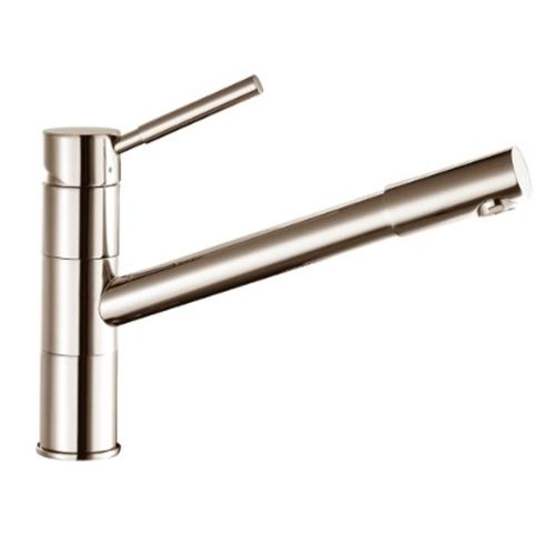 Bridge Point Single Lever Pull Out Kitchen Mixer Brushed Nickel - BP111423BN