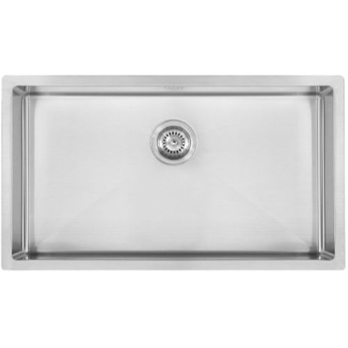Bridge Point Single Bowl 740mm Stainless Steel Sink - BPS151398BN (Ex-Display)