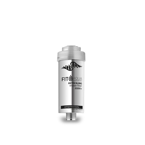 Fitaqua Chrome Shower Water Softener AWFWSM.
