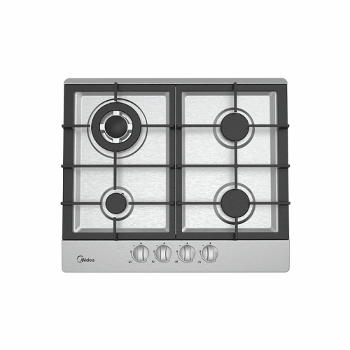 Midea Built-in Gas Hob 60 cm Stainless Steel - MH604TCFXG