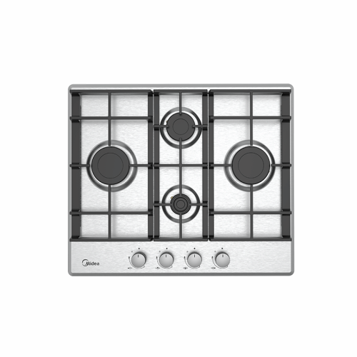 Midea Built-in Gas Hob 60 cm Stainless Steel - MHR604FXG