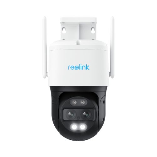 Reolink Trackmix Series W760 - 4K Outdoor Camera, Dual View, Auto-Zoom Tracking, 2.4/5Ghz Wi-Fi, Color Night Vision