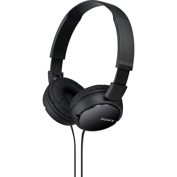Sony Headphones with 30mm Driver Black MDRZX110 Malta Earphones Digitalzone Malta