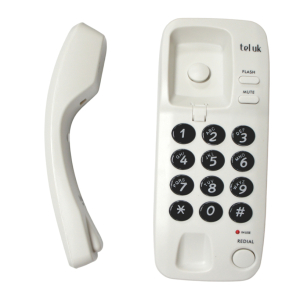 TELUK Sorrento Big Button Desk Phone Corded White - 18037WT
