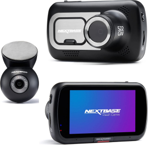 Nextbase Quad HD 140° GPS Front Dash Camera with 3 inch Touchscreen Display - 522GW