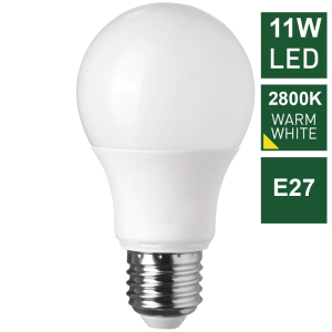 Wellmax LED Bulb A60 E27 11W Warm White - A6011W