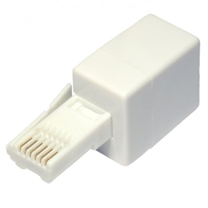 BT Male To RJ11 Female Telephone Adapter - BT720