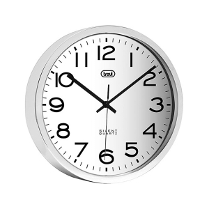 Trevi Wall Clock Silver 30cm - OM3318SL