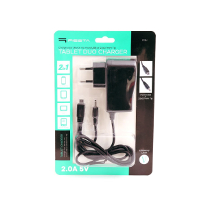 Fiesta Tablet Charger Microusb & DC Pin - FCEU