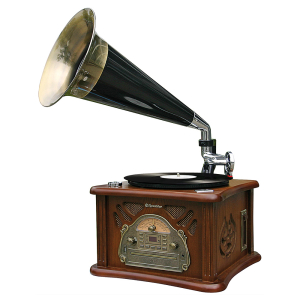 Roadstar Retro Turntable with Horn Speaker - HIF1850TUMPK