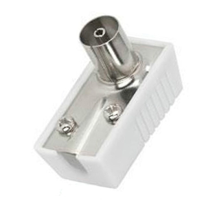 L Shaped TV Female Connector - HS416