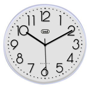 Trevi Wall Clock Qaurtz 30CM White - OM3508WT