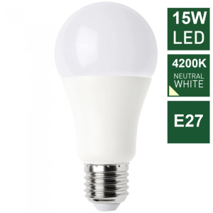 Omega LED Bulb 4200K E27 15W - OMELE27E15W4200