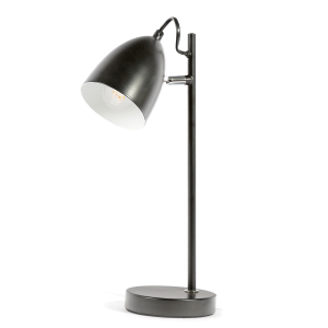 Platinet Metal Desk Lamp E14 Black - PTL2537B