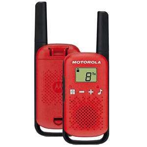 Motorola 2-Way Radio (Walkie Talkie) 4KM Red - TALKABOUTT42R