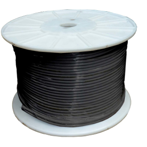 TapeCom UTP CAT6 24AWG 305m CCA Black Outdoor - CAT6305MBLK