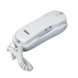 Omega Telephone With Slim Design White - TRENDY