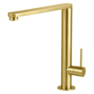 Bridge Point Single Lever Kitchen Mixer Satin Gold - BP022600SG