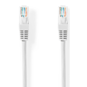 Nedis CAT5E UTP Patch Cord 3M White - CCGT85100WT30