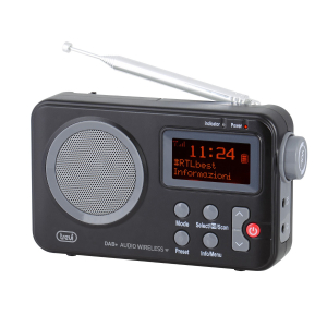 Trevi Portable FM Radio DAB+ - DAB7F80RBK