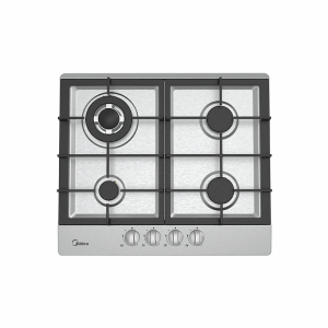 Midea Built-in Gas Hob 60 cm Stainless Steel - MH604TCFXG