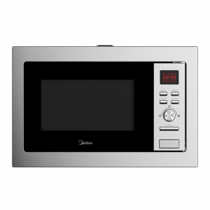 Midea Built-in Microwave 800W 20Ltrs with Grill Inox - MW20DIX