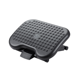 Platinet Ergonomic Footrest with Adjustable Height and Massage Surface 450x310x110mm - PFR6031