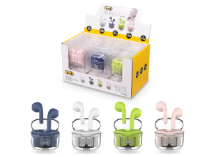 Trevi HMP 12E10 AIR Mix Color Mini Wireless Sports Headphones - HMP12E10MIX