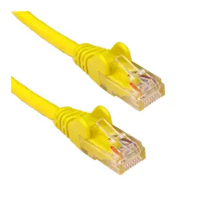 CAT6 Network Cable 0.5M Yellow - PP6U05MY
