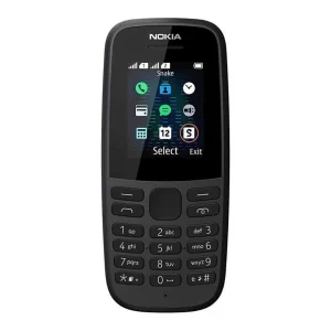 Nokia 105 Mobile Phone with Long-lasting Battery and Radio