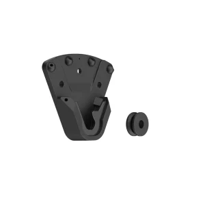 Black Superior 32-100 PRO TV Wall Mount for Gypsum Wall with mounting bracket and spacers on a white background.