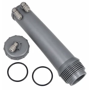Platinum Wasser Reverse Osmosis Membrane Housing with O-Rings and Quick Connect Fittings